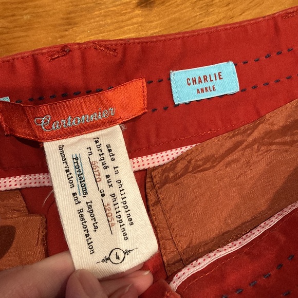 CARTONNIER 4 Charlie Ankle Trousers Zip Cuff - Picture 7 of 8